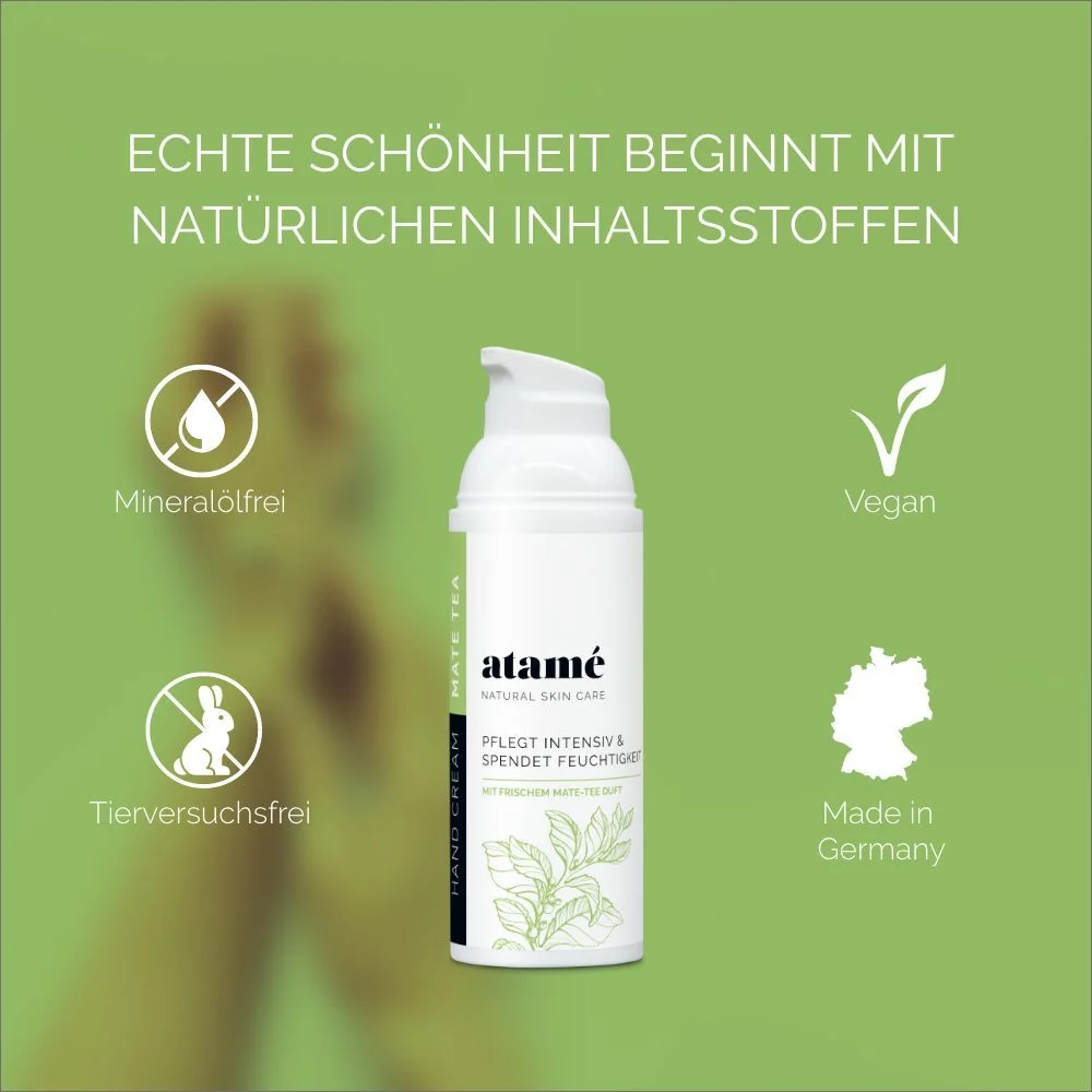 Atamé Handcreme Mate Tea | 50ml